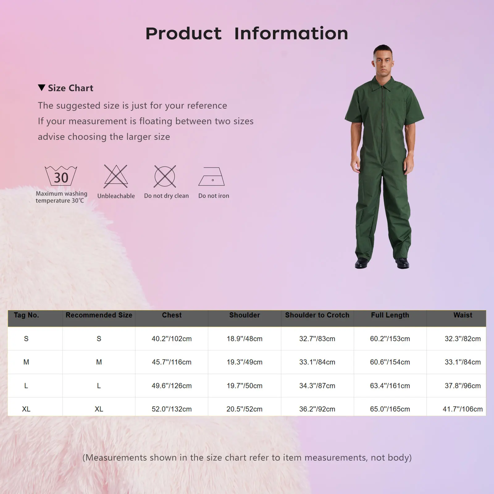 Mens Coveralls Jumpsuit Zipper Multiple Pockets Rompers Shorts Sleeve Workwear Resistant Dungarees Overalls Workshop Uniform