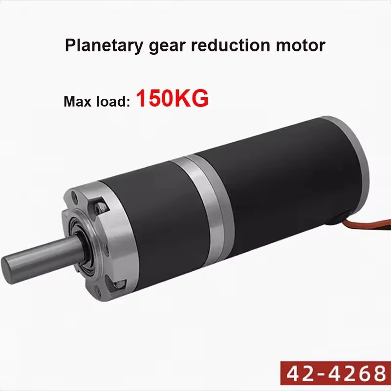 150KG 42MM 4268 42ZY DC Planetary Reducer Motor Planetary Gear 12V 24V Steel Pipe Large Torque Adjustable Low-Speed Small Motor