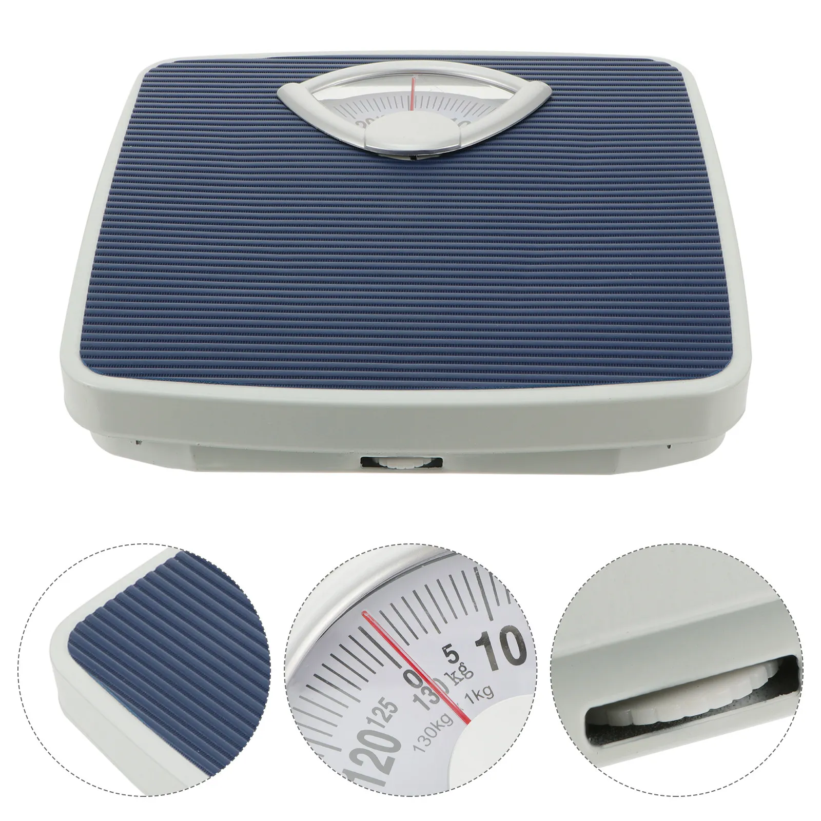 Extra-Large Dial Anti-Slip Bathroom Scale High Precision Mechanical Weight Scale for Home Body Weighing Supplies Portable Stable