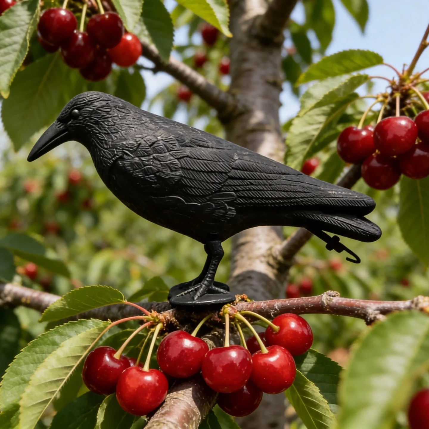 Decoracion Jardin Exterior Simulation Black Crow Raven Bird Repellent Pest Control Pigeon Repellent Garden Decoration Outdoor