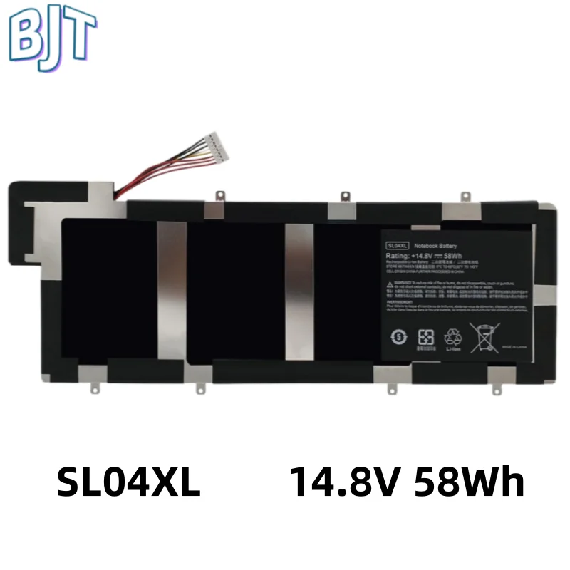 

14.8V 58Wh SL04XL Laptop Battery New For HP Envy Spectre 14-3000 HSTNN-IB3J HSTNN-DB3J 665460-001 665054-171 665054-271 TPN-Q105