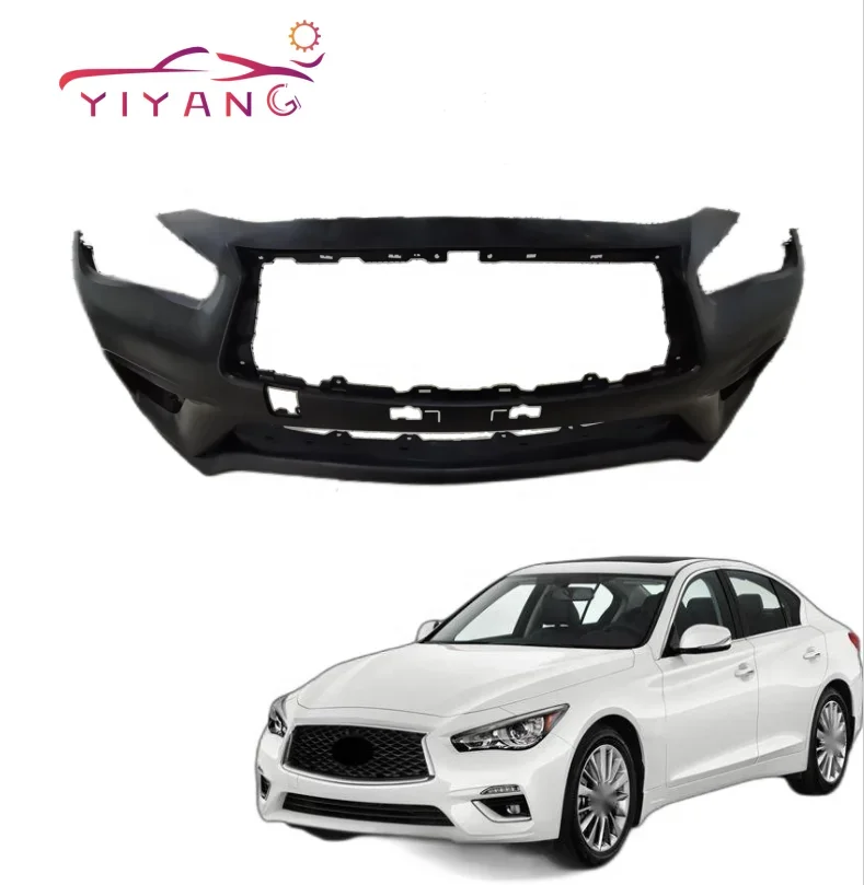 Top Quality Wholesale Car Body Kit Car Front Bumper For Infiniti Q50 2018 For Infiniti Q50 Front Bumper