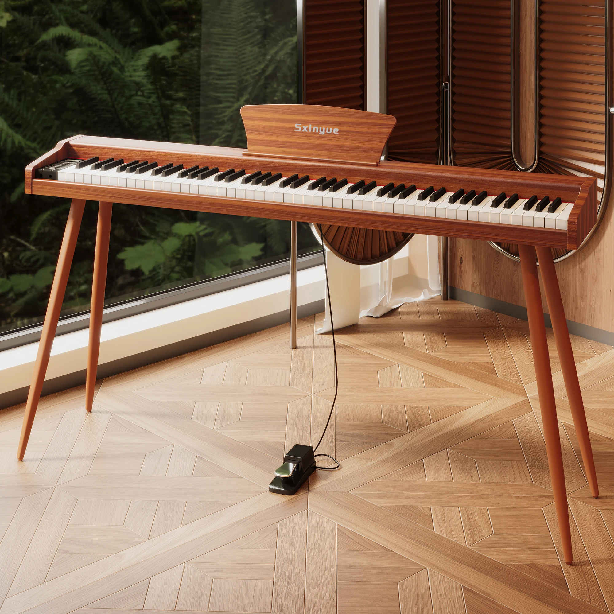 لوحة مفاتيح الموسيقى البيانو الرقمي 88 مفتاح لوحة مفاتيح البيانو البيانو تستقيم