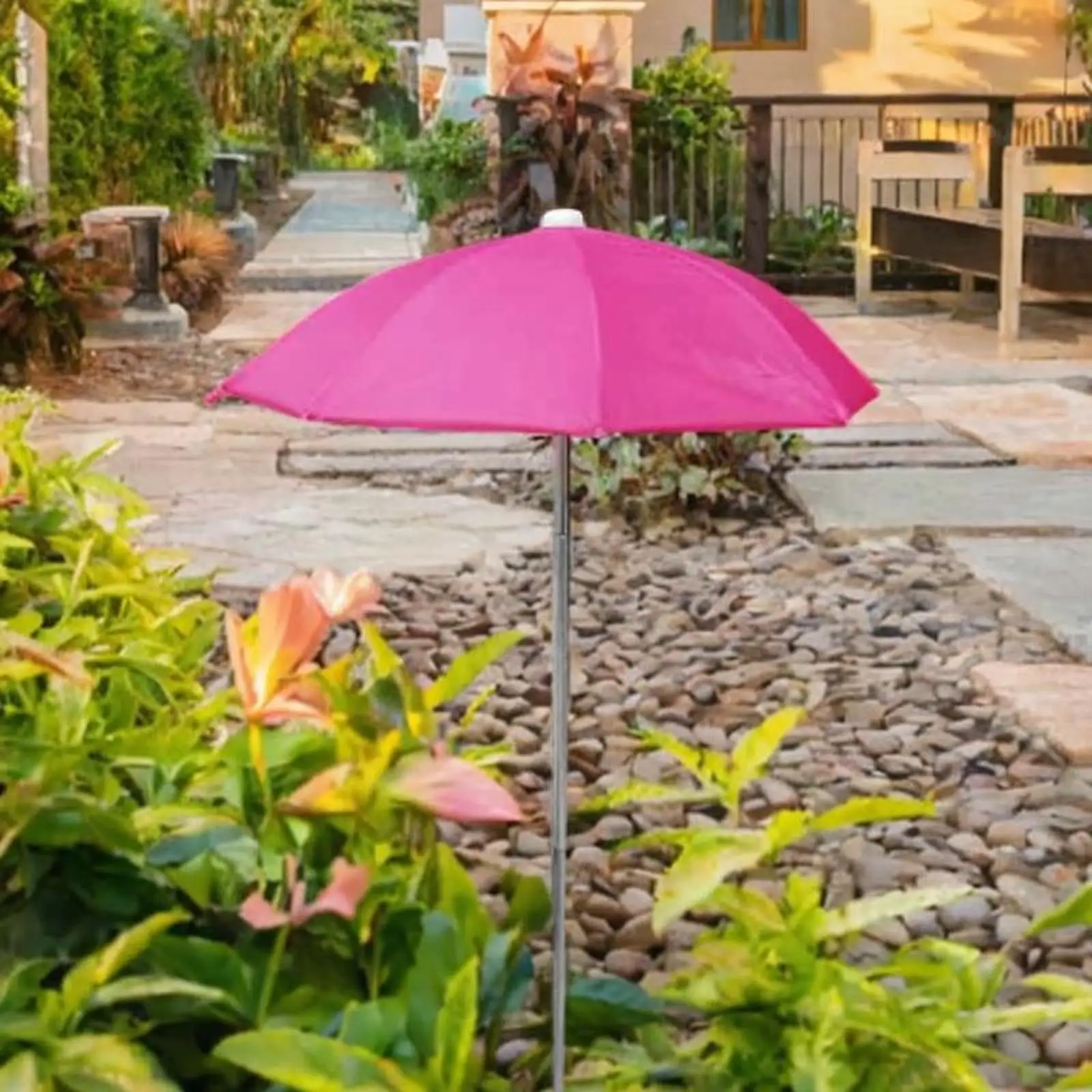 Plant Umbrella for Outdoor Multipurpose Easy Installation Garden Umbrella for