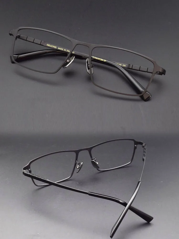 pure-titanium-semi-rimmed-glasses-frame-for-men-busin-casual-lightweight-myopia-glasses-frame-titanium-alloy-optical-glasses