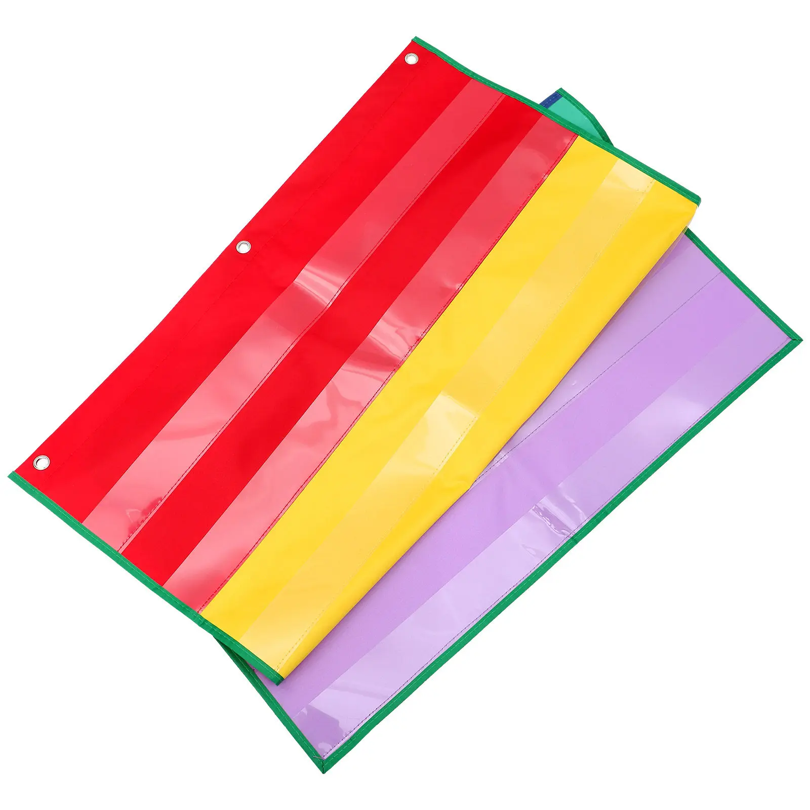 

Настенный карманный органайзер из ПВХ для классной комнаты, подвесная сумка для хранения, держатель для флеш-карт, школьные принадлежности, учебные материалы