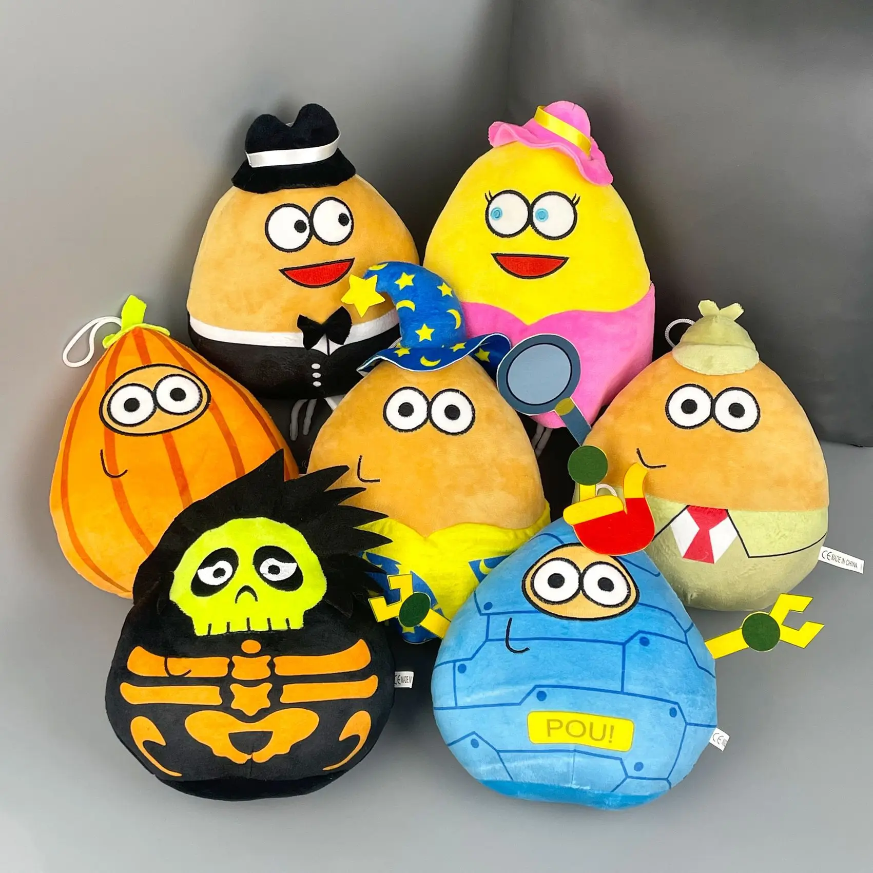 New My Pet Alien Doll Pou Plush Plush Plush Plush Plush Plush Surrounding Dolls Cross border Cute Dolls