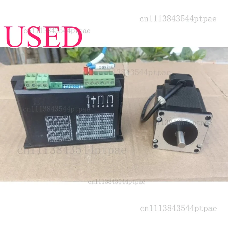 A 2.85kg phase four-wire stepper motor, dm542 driver + 57ab motor (actual picture taken)