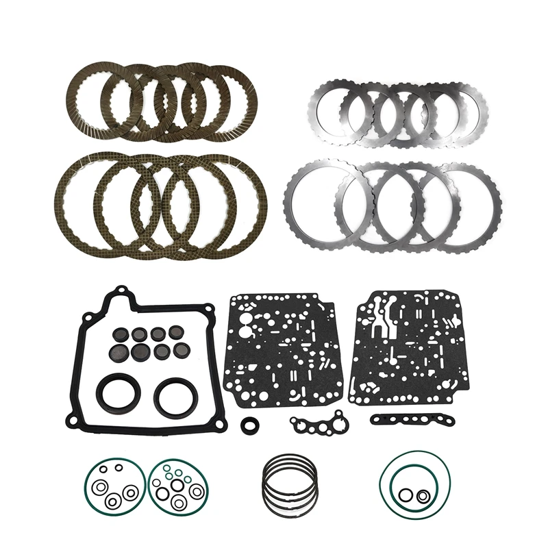 

DQ250 02E Auto Transmission Clutch Plates Friction Part For A3 Q3 Seta Skoda Beetle Jetta 6-Speed Gaskets Seals Set