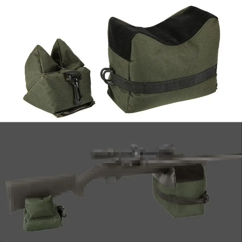 Outdoor Shooting Rest Bag Support Rifles Sandbag Set Portable Sniper Hunting Tacticals Guns Rest Target Stand CS Hunting Bag