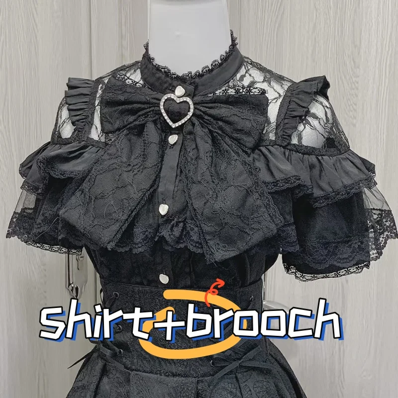 Short black shirt