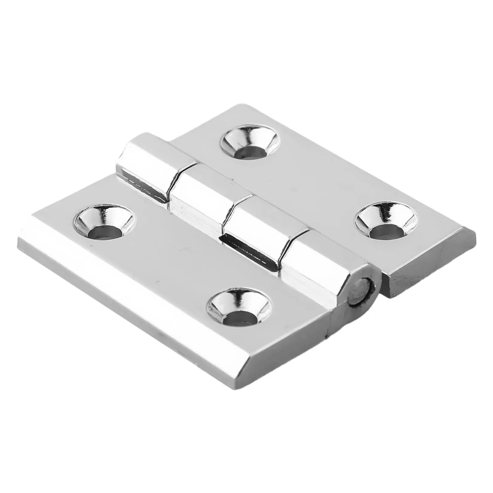 1Pcs 40/50/60mm Zinc AlloyButt Hinges Door Metal Silver Hinges Cabinet Aluminium Box Backflap Windows Hinge Wooden Box Mini Hing