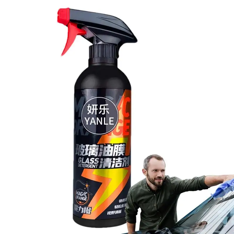 

Window Film Remover 500ml Water Spot Remover For Glass Surfaces Auto Glass & Window Cleaner For Remove Dirt Water Stains Car