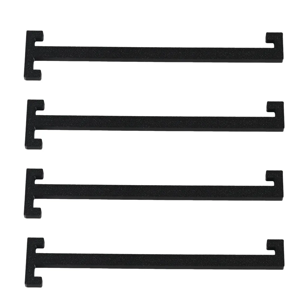4Pcs Car Show Plate Holder Front Rear Display Plate Hanger Bracket Auto Sales Exhibition Valeting Plate Fixing Support Practical