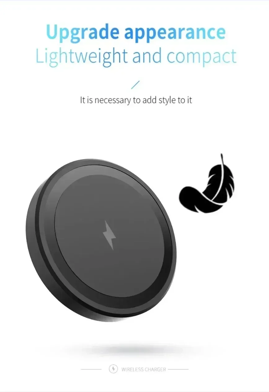 Wireless Charger Strong Magnet Pad Phone Magnetic Fast Charging Station for iPhone 18 17 16 15 14 13 Samsung S26 S25 S24 Xiaomi