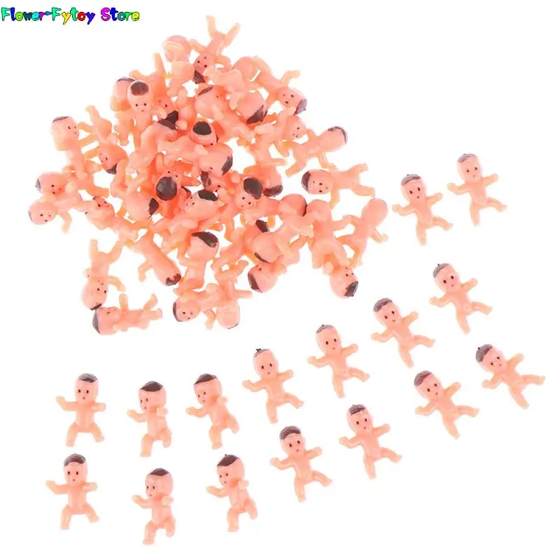 10/20/60Pcs High Quality 1 Inch Mini Plastic Baby Kids Toys