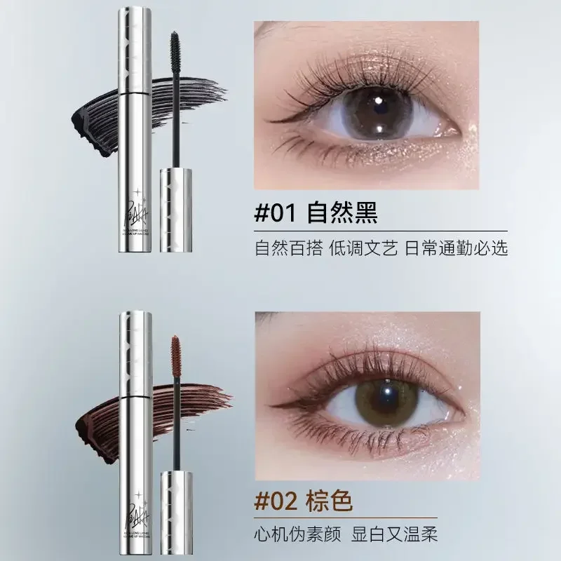 

PIARA Mascara Waterproof Long Lasting Lengthening Curl Non Smudge Natural Brown Eyelash Primer Maquillaje Mascara Cosmetic