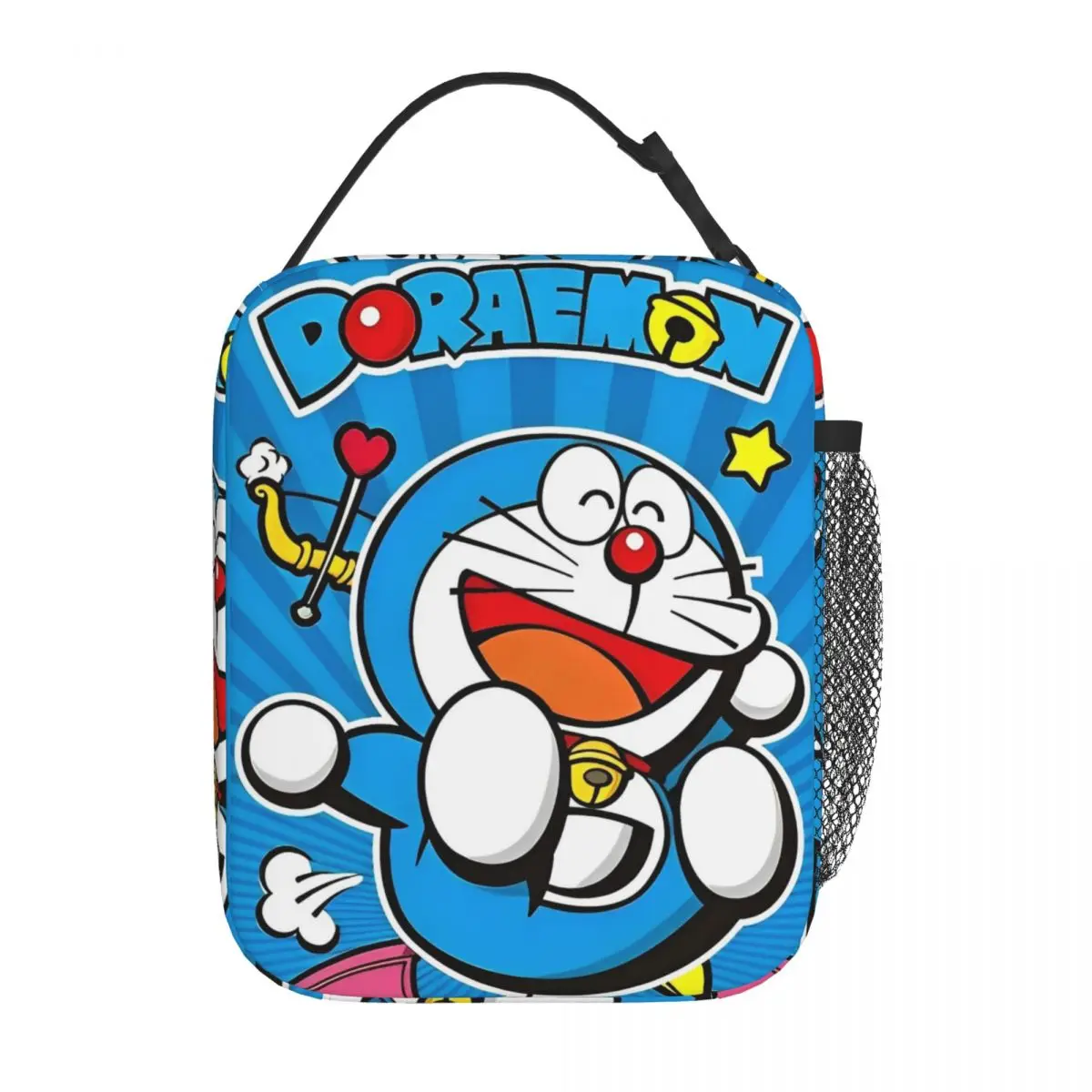 

D-Doraemons Anime Insulated Lunch Bag Large Meal Container Thermal Bag Tote Lunch Box Work Travel Men Women