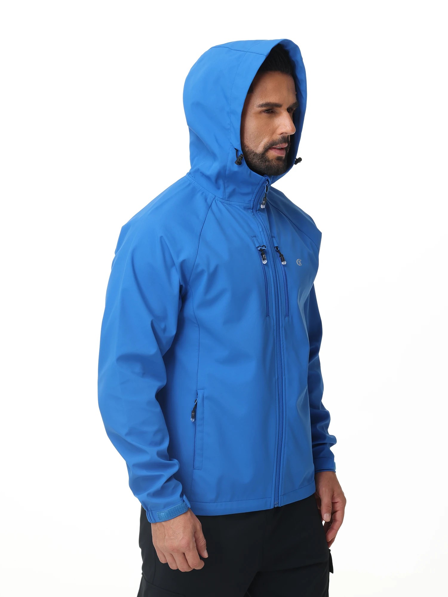 Men's Outdoor Waterproof Windbreak Jacket Lightweight Coat for Camping Hiking Cycling Fishing with Inner Pocket 25 S011d98012a06476fa3bc75fc1b13643eA