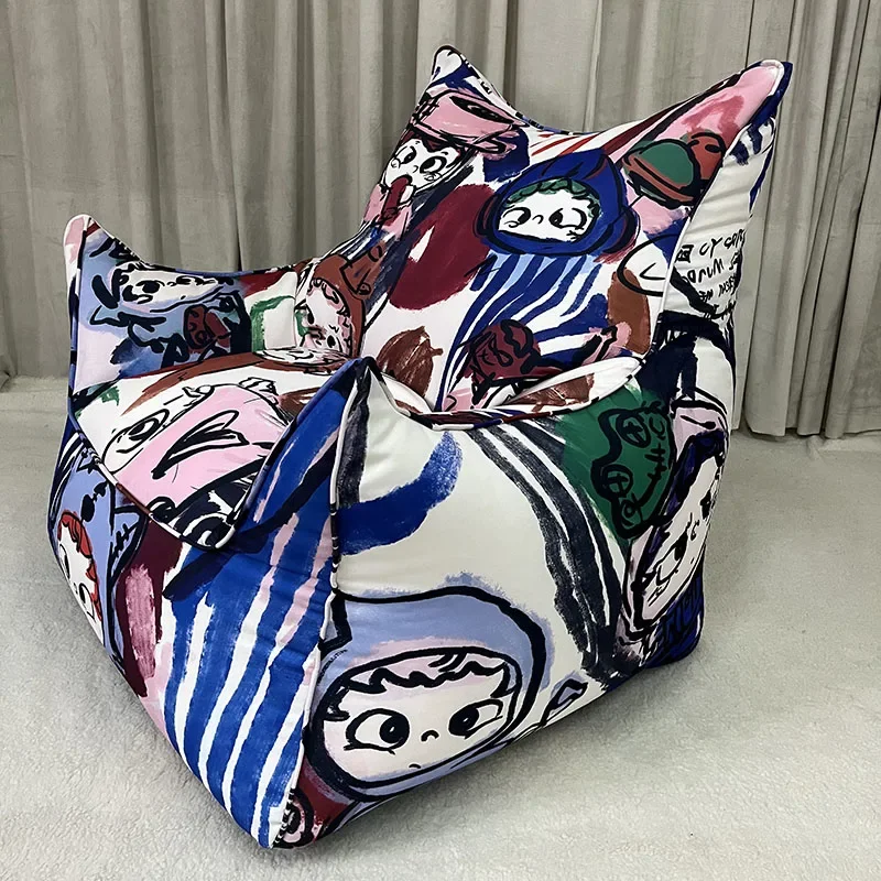 

Craft Designer Bean Bag Sofa Modern Classic Soft Lounge Bean Bag Sofa Living Room Bubble Postmodern Muebles Unique Furniture