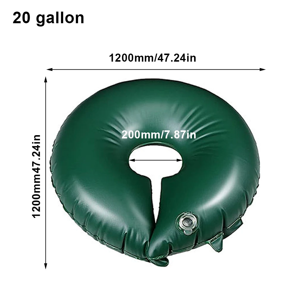 10/15/20 Gallon Slow Release Tree Watering Bag Durable Automatic Drip Irrigation Watering System for Lawn and Garden Outdoor Use
