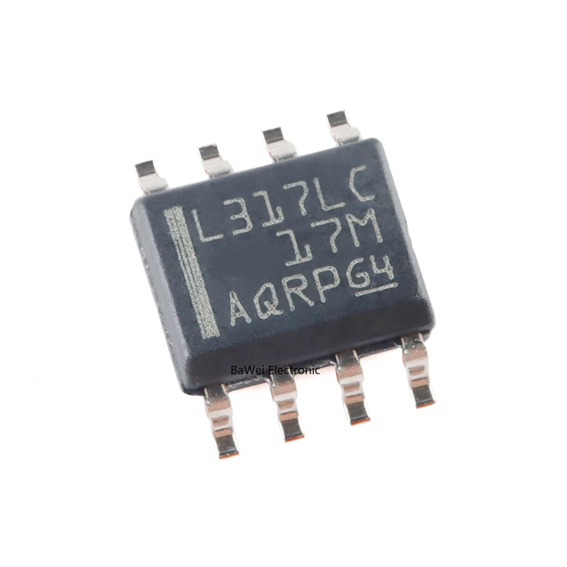 Original LM317LCDR SOIC-8 Adjustable Linear Regulator Chip Core Set (5PCS)