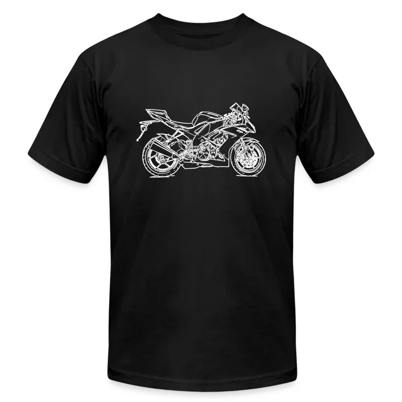 

2024 Kawasakis ZX10R 2009 Motorbike Fan T-shirt Casual T Shirt Graphic Summer Short Sleeves 100% Cotton S-3XL