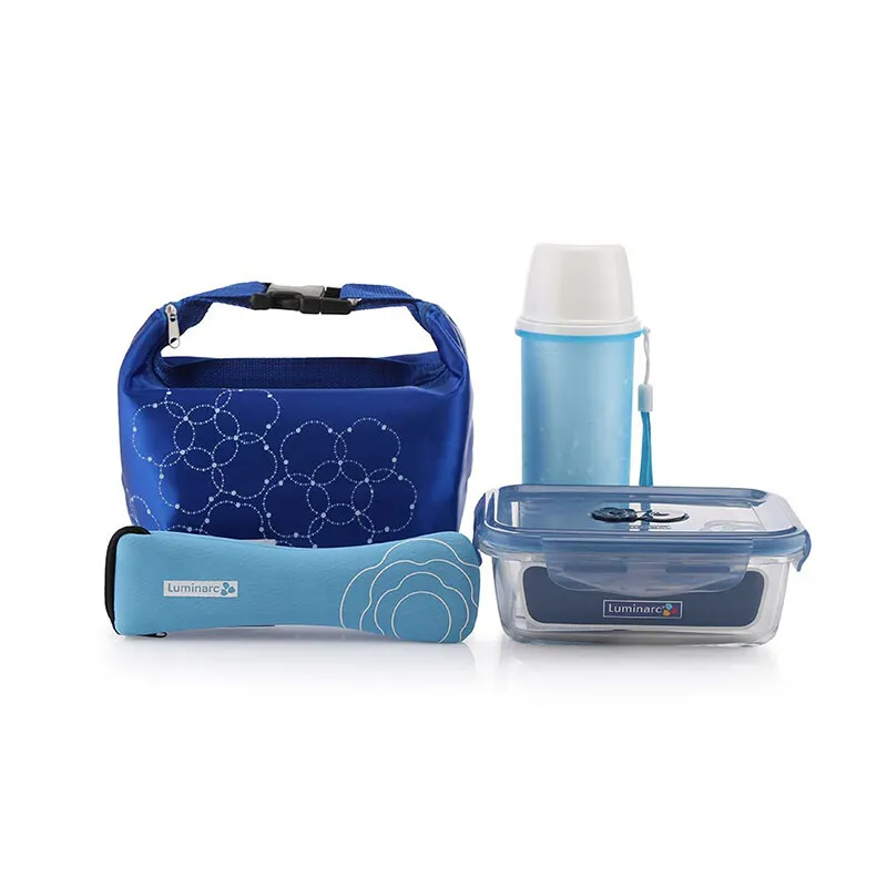 Fresh-keeping box, tempered glass, heat-resistant, portable, sealed lunch box for storage, kitchen refrigerator, suitable combin