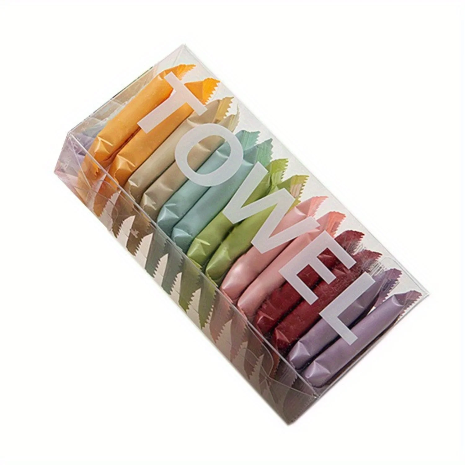 14pcs/Box Portable Compressed Towel Tablets Compact and Space-Saving Design Soft Face Washcloths Suitable for Wet and Dry Use