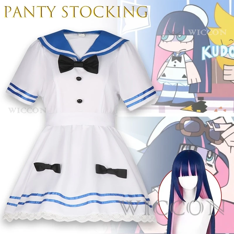 

Трусики и чулки с подвязками, чулки для косплея, костюм моряка JK, униформа, наряд персонажа аниме на Хэллоуин