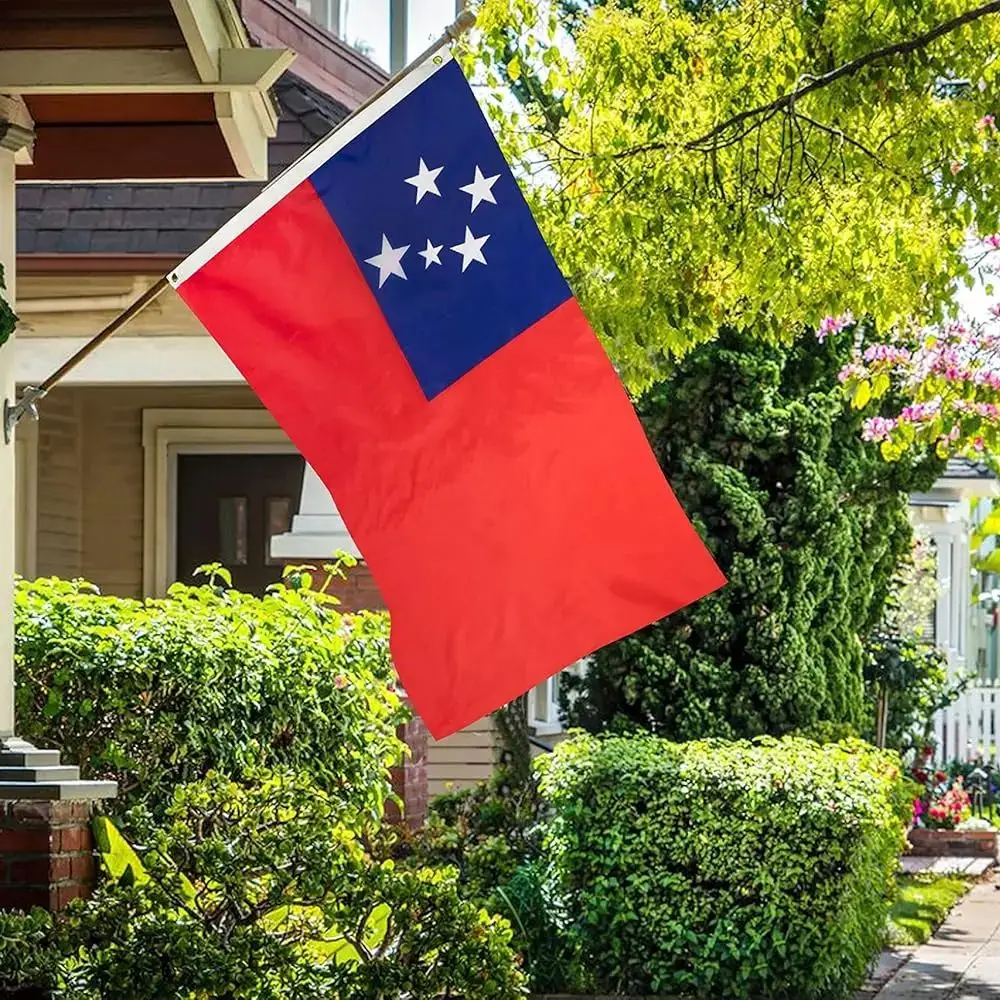johnin 90x150cm WS WSM SAMOA flag