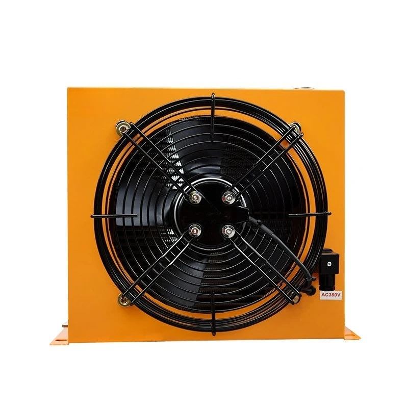 60L/min Hydraulic Air Cooler AH0608T Hot Selling Hardware Tools Air Cooled Oil Radiator Air Cooling Oil Cooler 110V 220V 24V 12V