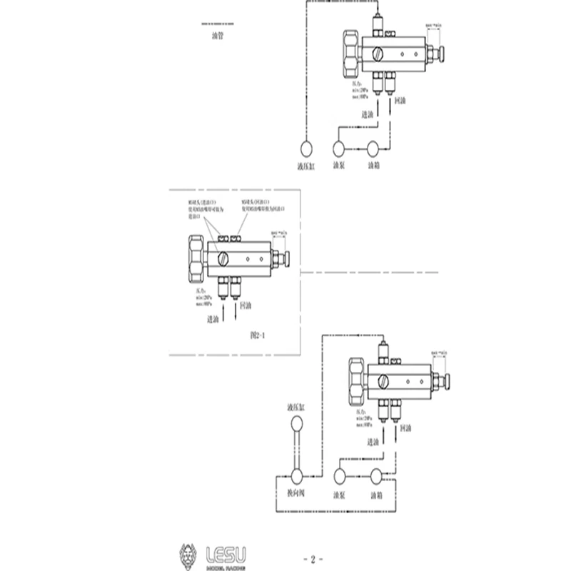 RC 1/14 Metall-Schnellwechselzylinder für Tamiya Hydraulikbagger Lader Muldenkipper für SCANIA MAN VOLVO Tripper DIY-Teile – Detail 11