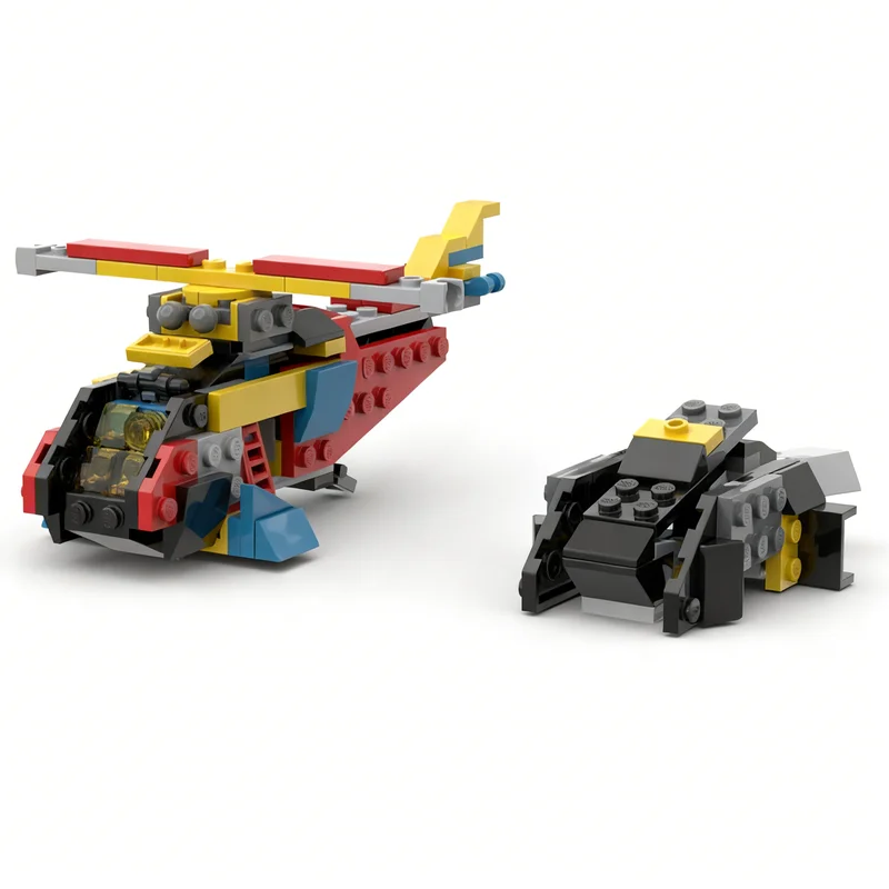 145pcs MOC Creator 3 1 Seaking Submarine Model Building Blocks Toy Architecture DIY Creative Christmas Gift Idea Brick Education