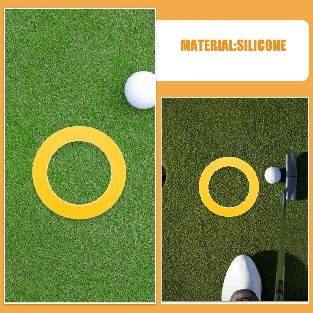 2 قطعة جولف وضع ممارسة كأس ثقب أداة التدريب المحمولة للمنزل السفر واقعية الهدف ردود الفعل تطوير المهارات