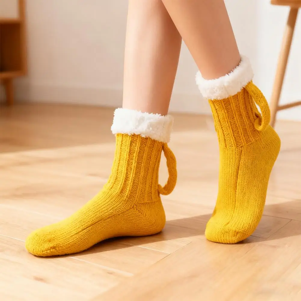 

Носки с пивной кружкой, забавные вязаные носки с пивной кружкой и ручкой для мужчин и женщин, новинка, графические носки на Рождество, Хэллоуин, день рождения