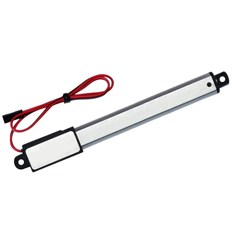 DC 12V Waterproof IP54 Mini Linear Actuator 100 Mm Stroke Electric Linear Motor Window Opener 30 Mm/S Speed