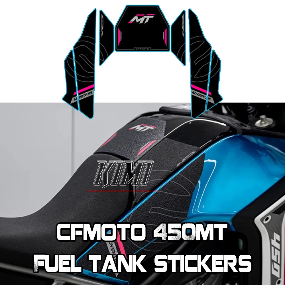 For CFMOTO 450MT 450 MT 2024 Anti-slip Fuel Tank Sticker Body Protection Sticker Anti-wear Stickers Modification Accessories