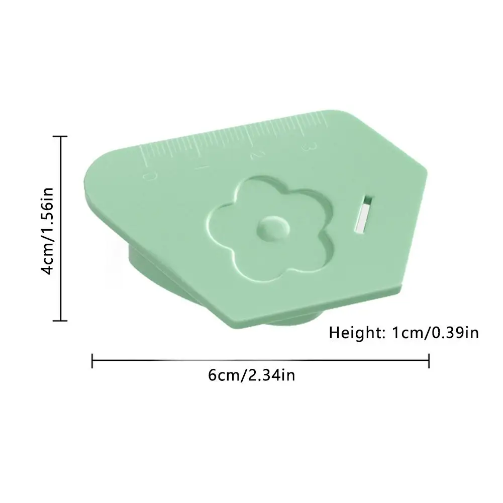 Magnet Lock Stitcher Sewing Machine Accessories New Multi-purpose Magnet Gauge Edge Polygonal Anti-Curling Plastic Positioner