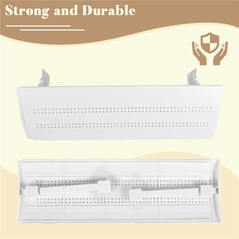 

YWDZ-Home Adjustable Air Conditioner Cover Windshield Air Conditioning Baffle Shield Wind Guide Month Straight Anti-Wind Shield