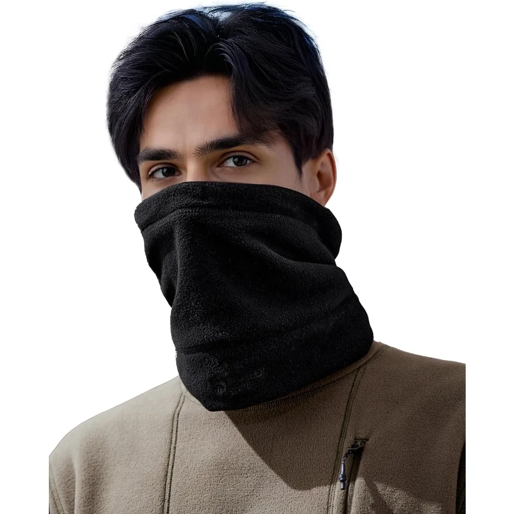 Pioneer Camp Neck Gaiter Warmer Gator 3-in-1 Polar Fleece Watch Cap Beanie Hats Winter Warm Thermal Anti-Static Snow Skiing
