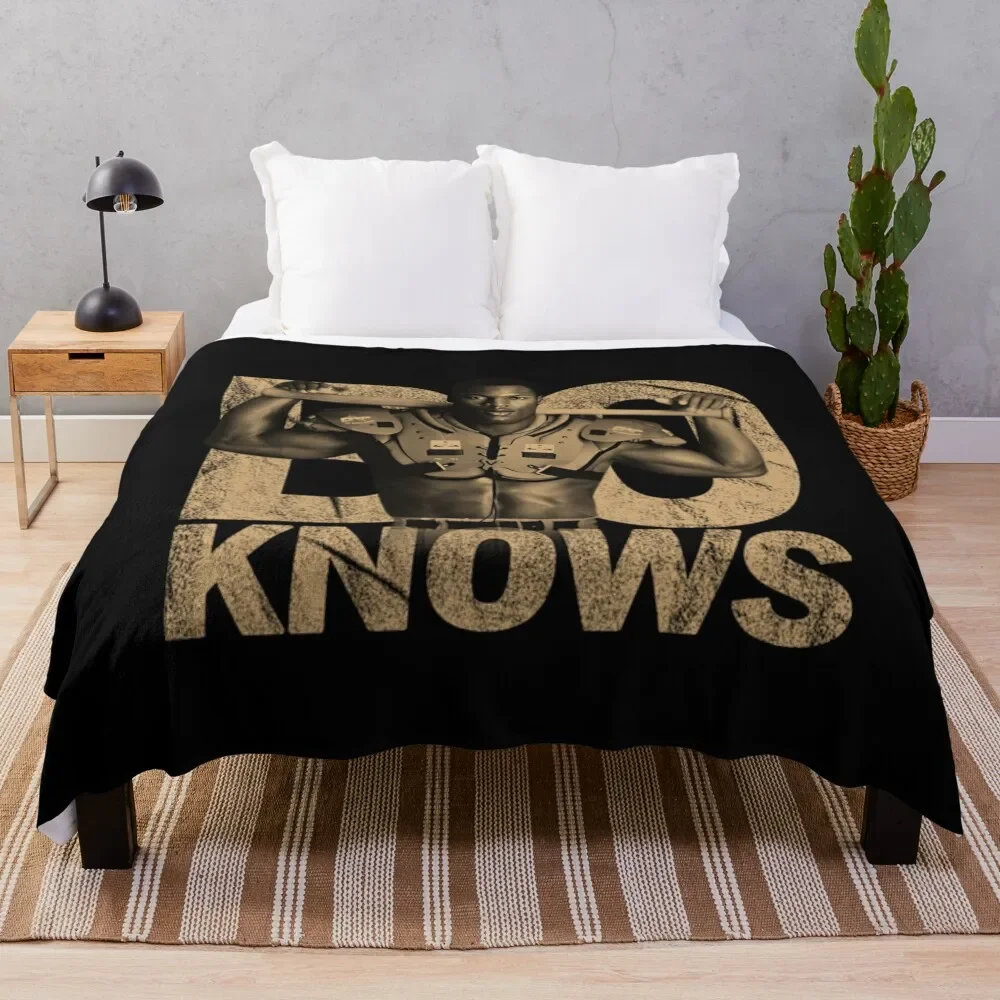 

Bo Jackson Knows Throw Blanket Cozy Microfiber Throw Blanket for Home Bedroom