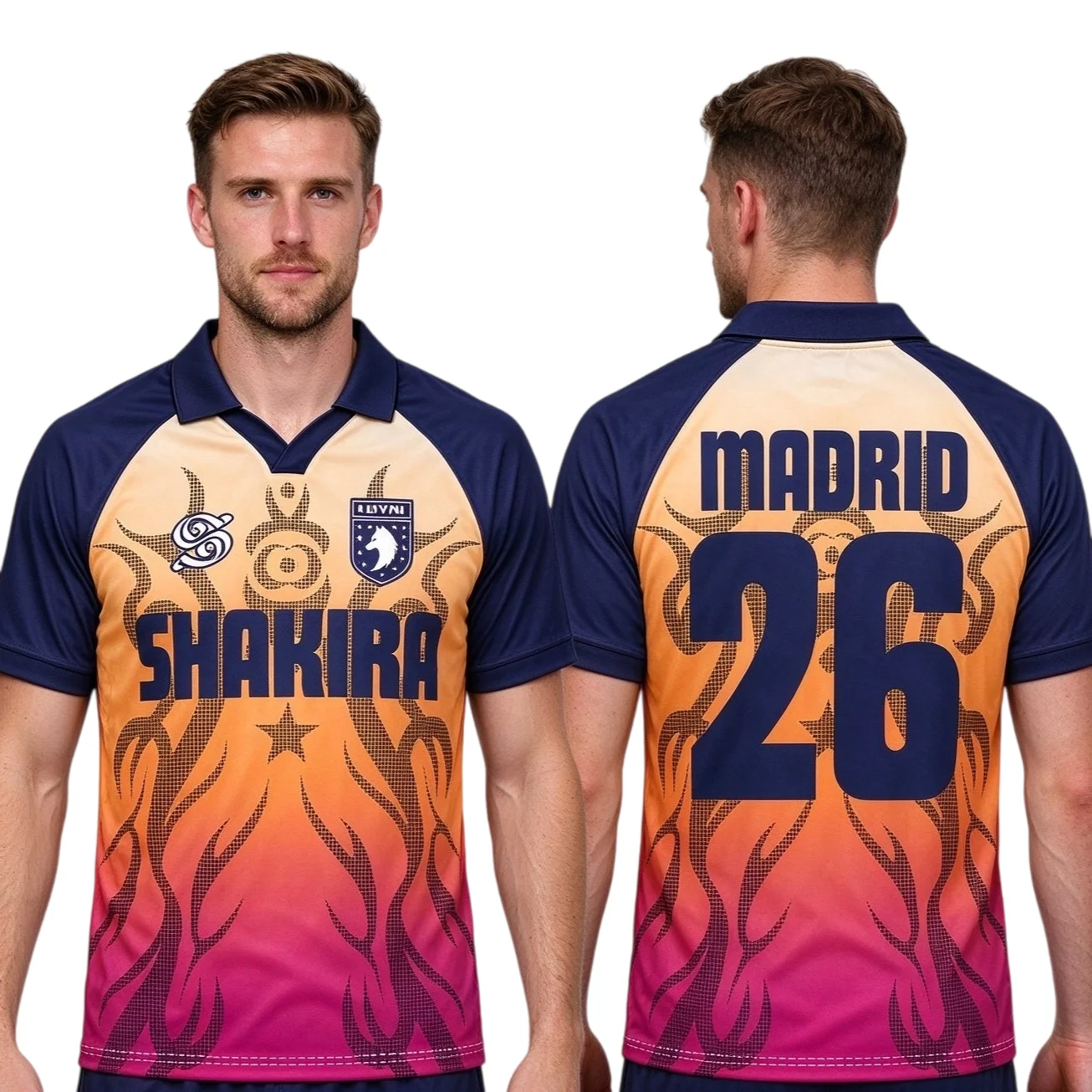 Shakira LMYNL World Tour 2026 Merch Polo Collar Soccer Jersey Shirt Men Women Casual Sports T-Shirt Streetwear Family Summer