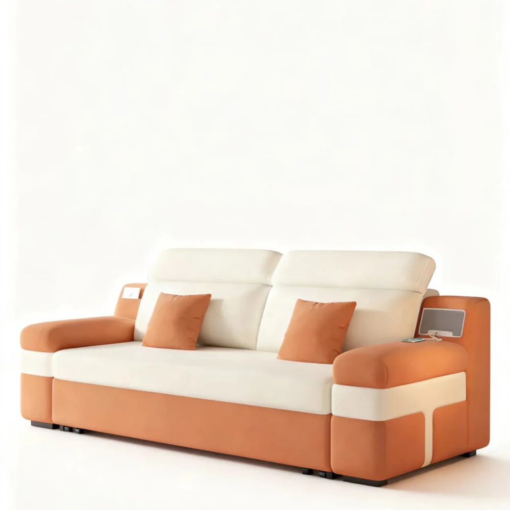 Sofa bed foldable convertible storage factory direct sales can be customized push-pull bed