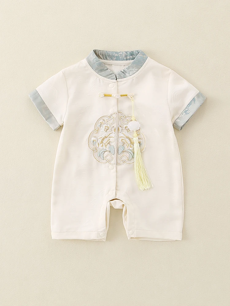 

Летний комплект для мальчиков: футболка из чистого хлопка и удобные длинные брюки с высокой талией