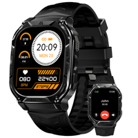 HIDAMEL M3E GPS Smart Watch For Men Barometer Altitude Compass 6 Satellite Positioning Systems 480mAh 60 Days Extra-Long Battery
