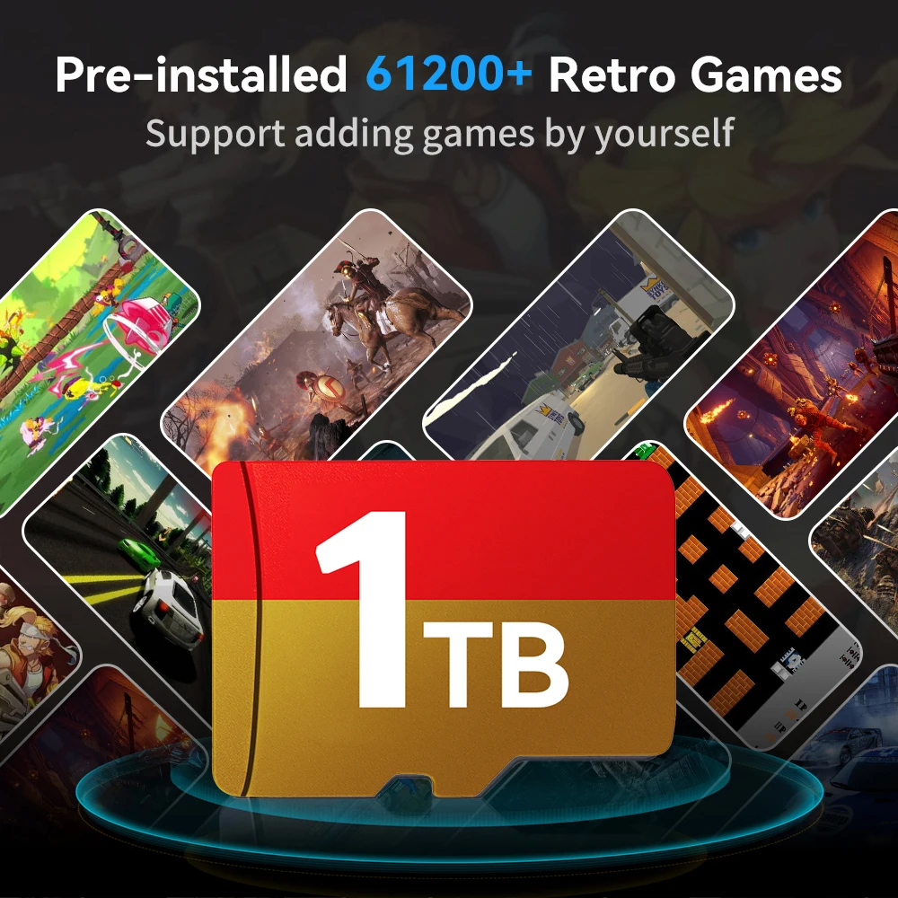 Karta do gry Batocera dla Steamdeck/Steamdeck OLED/Windows PC z 51400+ gier dla PS3/PS2/PS1/PSP/Gamecube/Sega Saturn/MAME/3DO