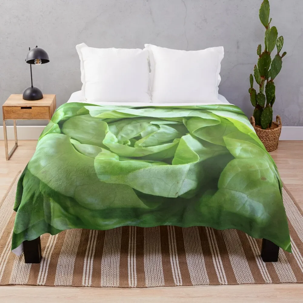 

Lettuce Throw Blanket Furry Beautifuls Hairys Blankets