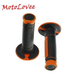 Universal Rubber Hand Grips para Motocross, Handle Gel, Hand Bar Grip para KTM, motos esportivas, bicicletas de rua, acessórios para motocicletas, 7 em, 8 em, 22mm