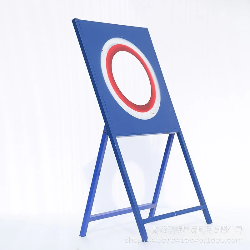 

Sports Outdoor School Sports Throwing Circle Track and Field Sports Equipment Training Red and White Sandbags Throwing Target